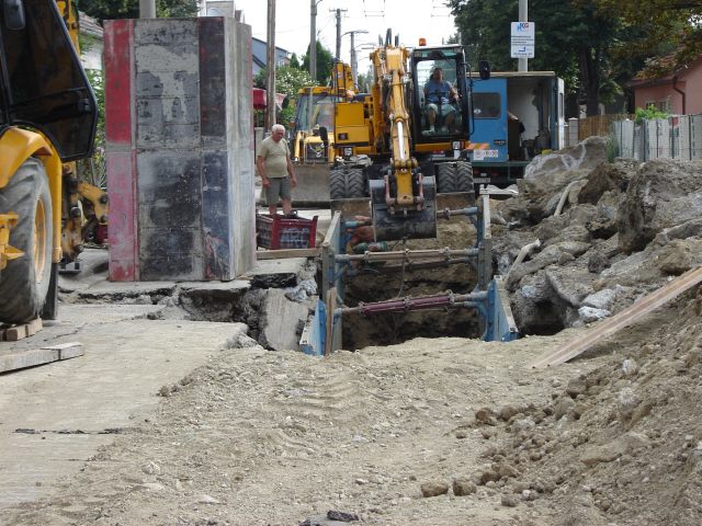 Rekonštrukcia kanalizácie - Bulharská ulica, Bratislava